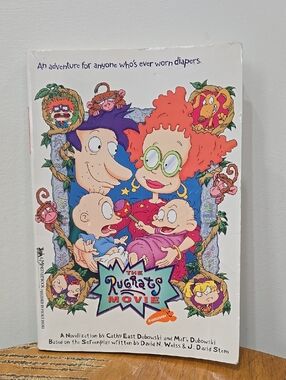 Vintage 1998 Nickelodeon Rugrats The Movie Chapter Book